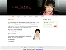 Tablet Screenshot of laurayensolito.com